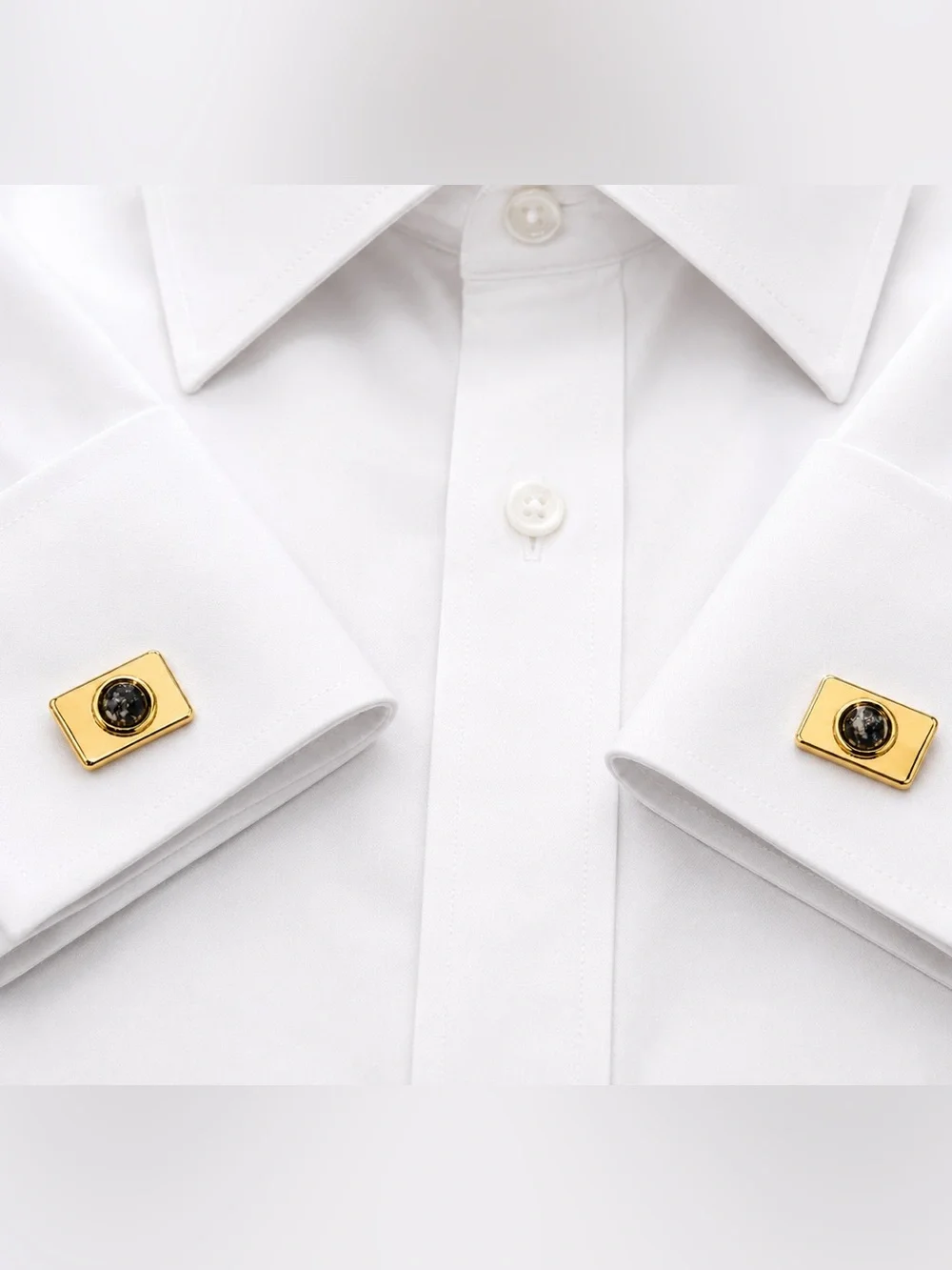 Stone cufflinks
